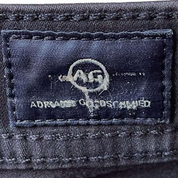 Adriano Goldschmied Pants Mens The Graduate FADED Black Stretch Size 34/34 - Picture 6 of 11